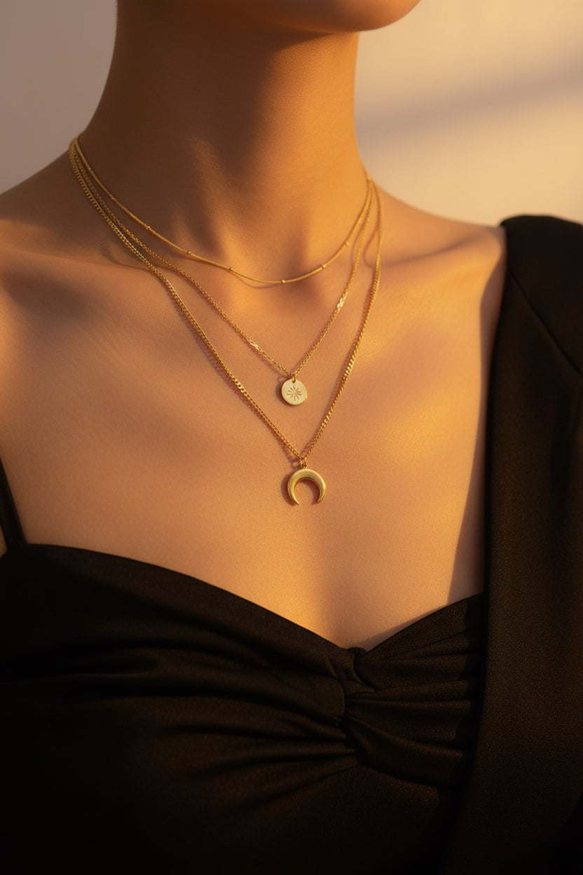 Three Layered Necklace