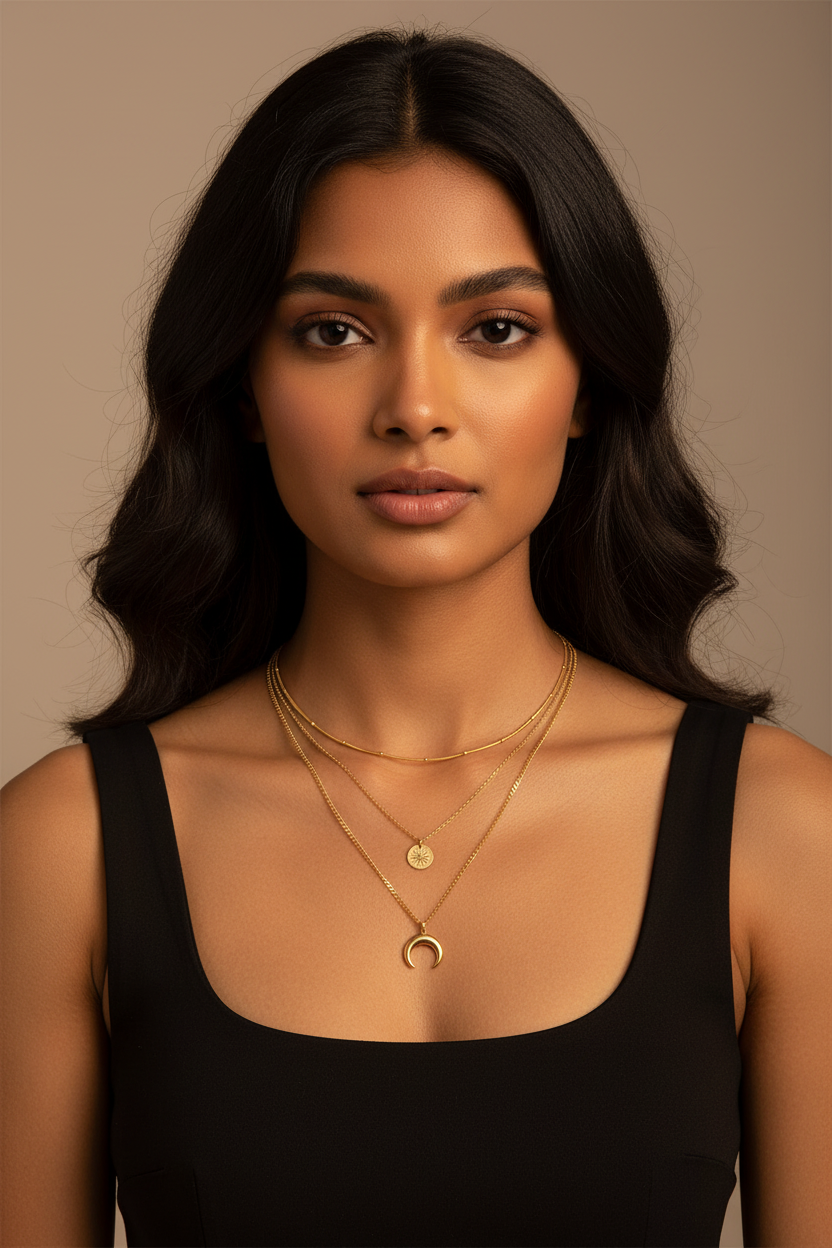 Three Layered Necklace