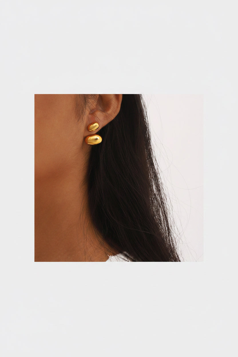 Two in one Stud Earrings