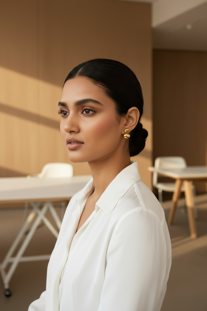 Two in one Stud Earrings