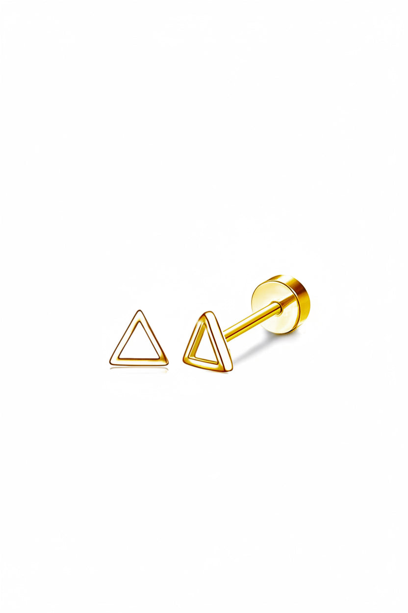 Triangle Stud Earrings