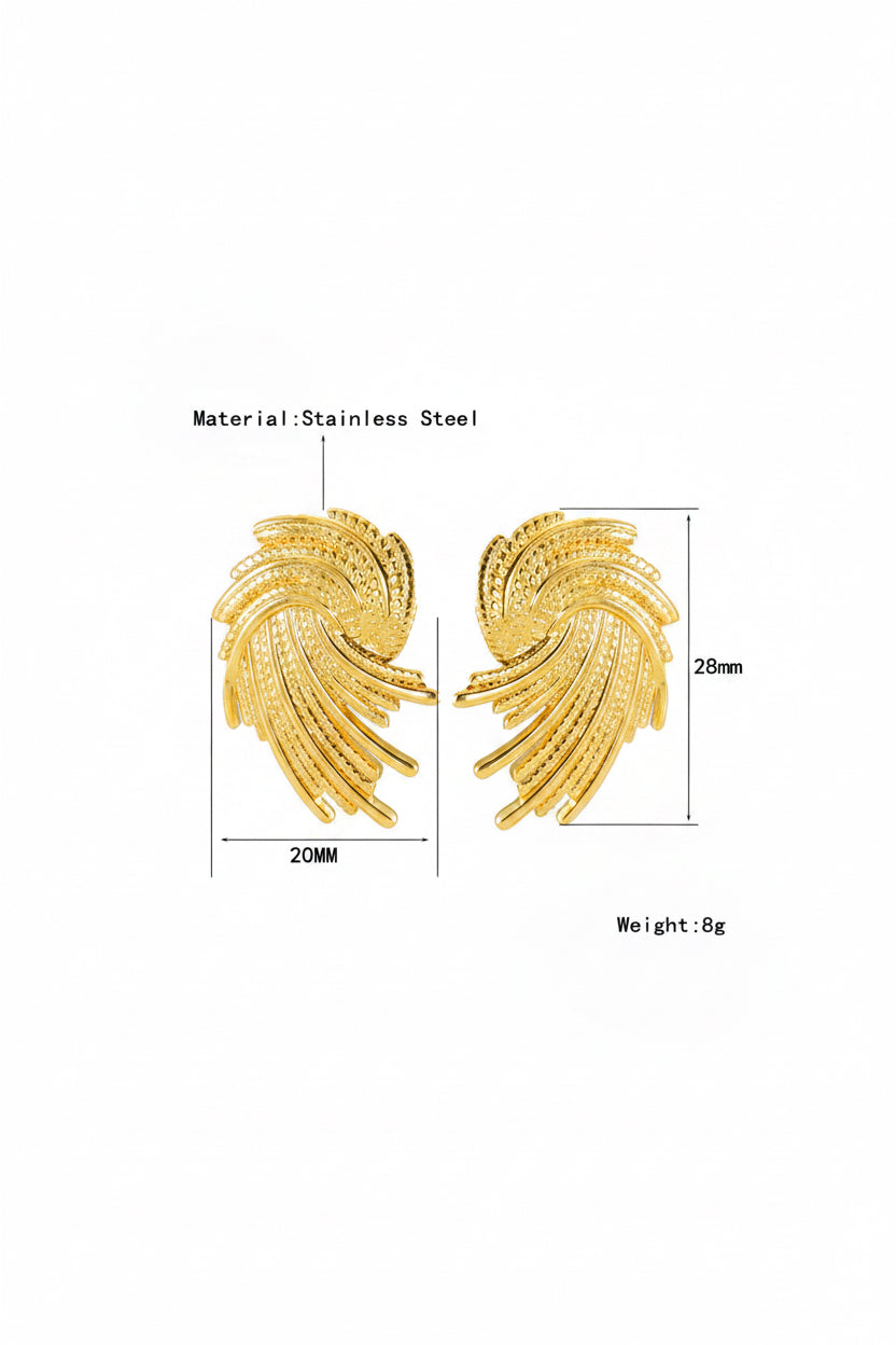 Twist Stud Earrings