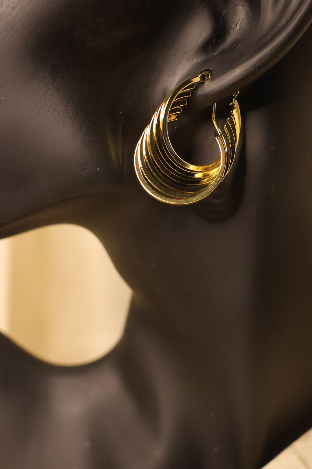 Geometric Hoop Earrings