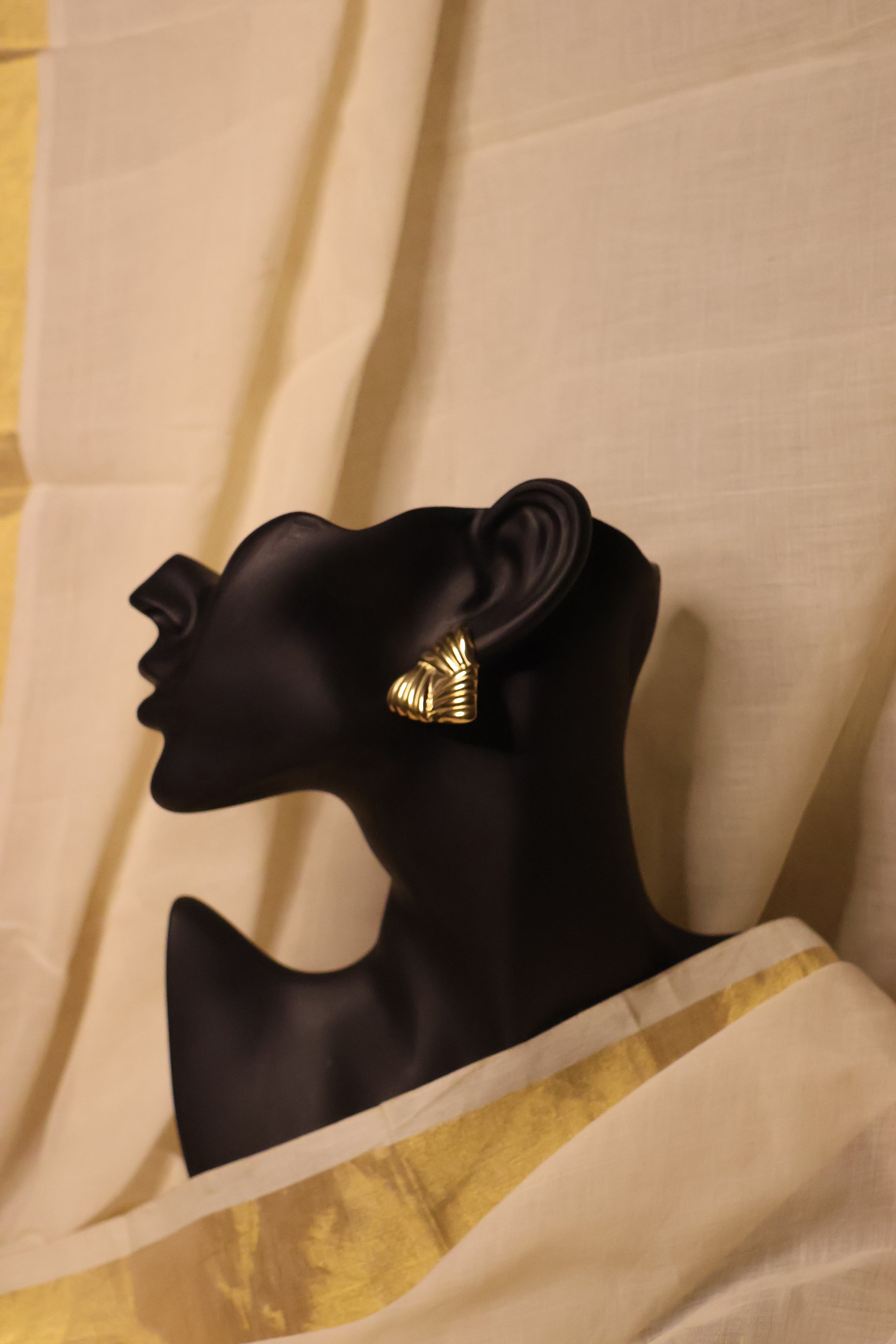 Lovely Triangle Stud Earrings