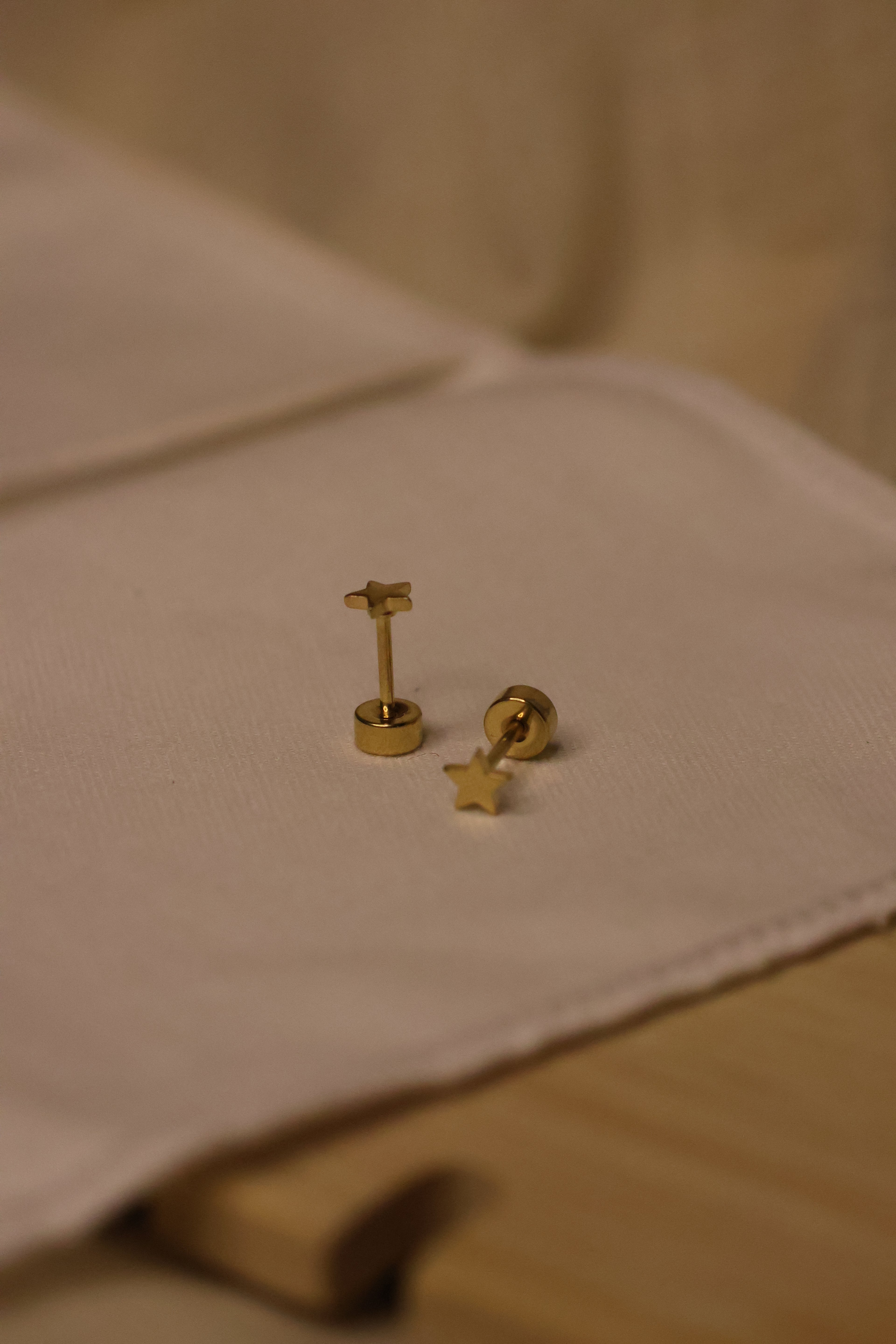 Tiny Star Stud Earrings