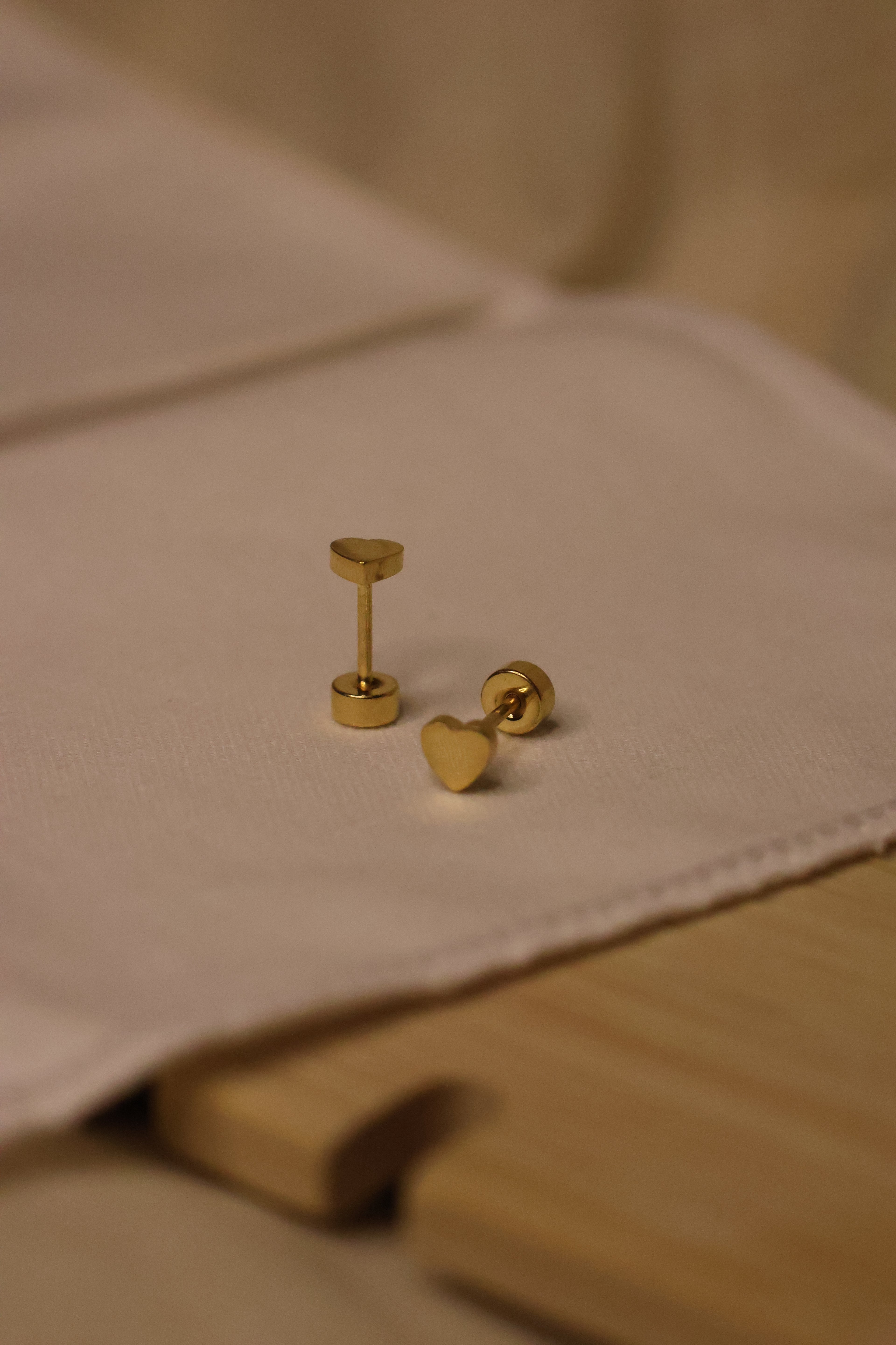 Hearts Stud Earrings