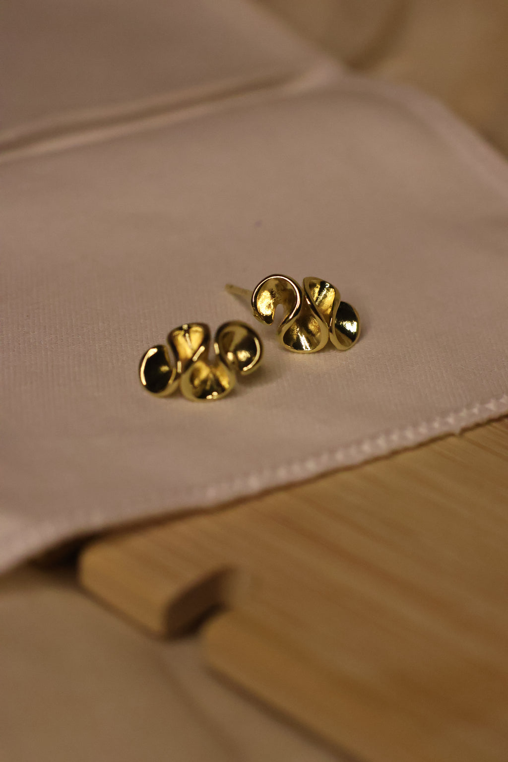 Spiral Style Stud Earrings