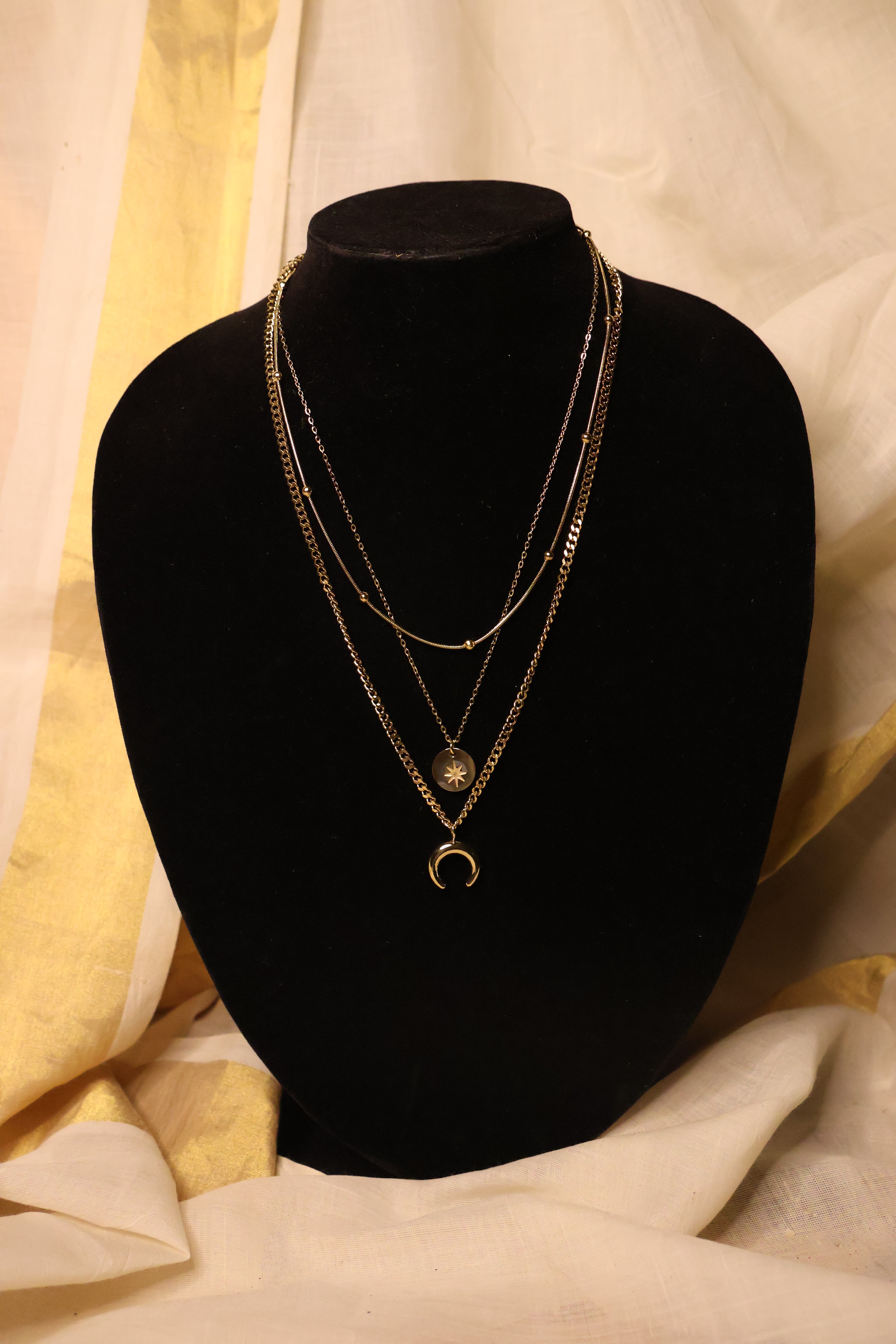 Three Layered Necklace