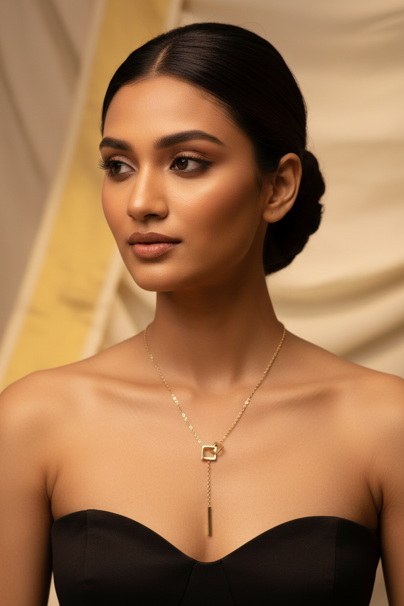 Ring Buckle Necklace