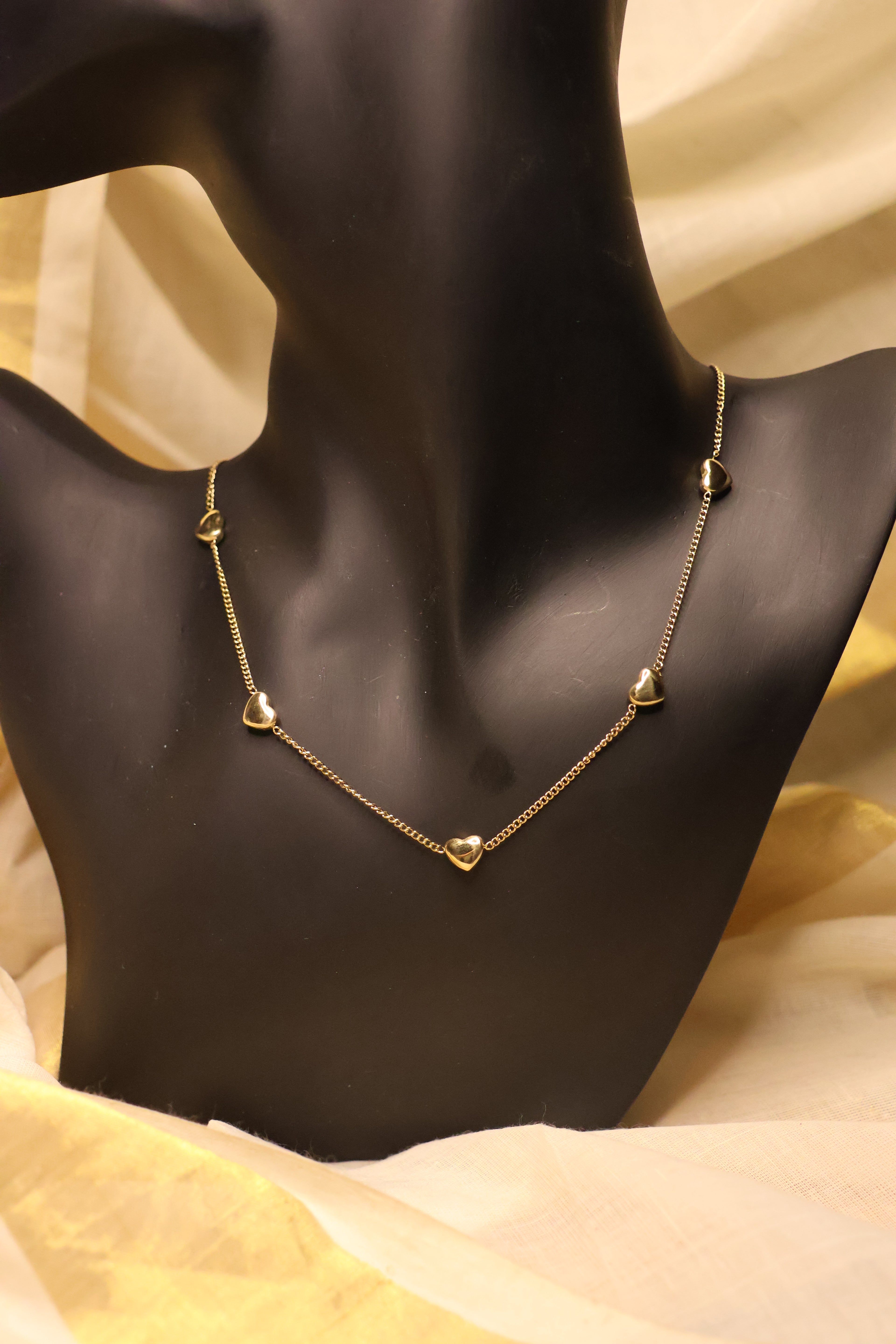 Eight Hearts Necklace